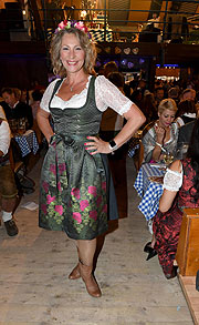 Claudia Jung @ "FCR Business Eagles Wiesn" in der Fischer-Vroni  ©Foto:Schneider-Press/W.Breiteneicher